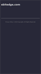 Mobile Screenshot of ebitedge.com